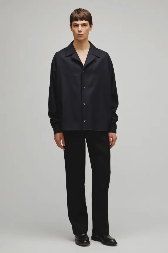 RERACS OPEN COLLAR SHIRT