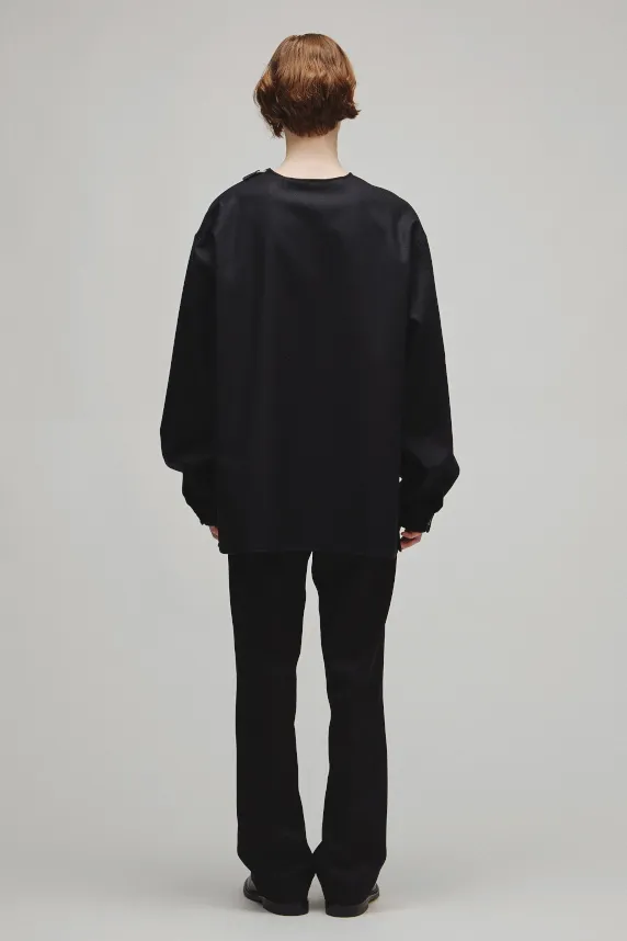 THE SIDE ZIP PULLOVER SHIRT