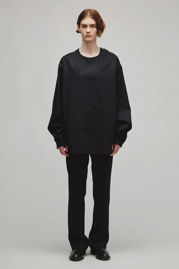 THE SIDE ZIP PULLOVER SHIRT