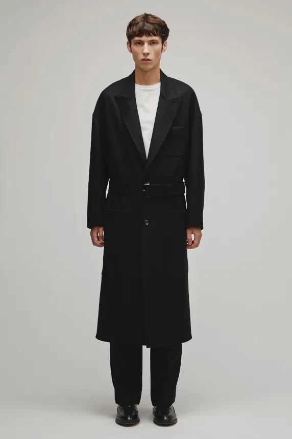RERACS PEAKED LAPEL SHIRT COAT