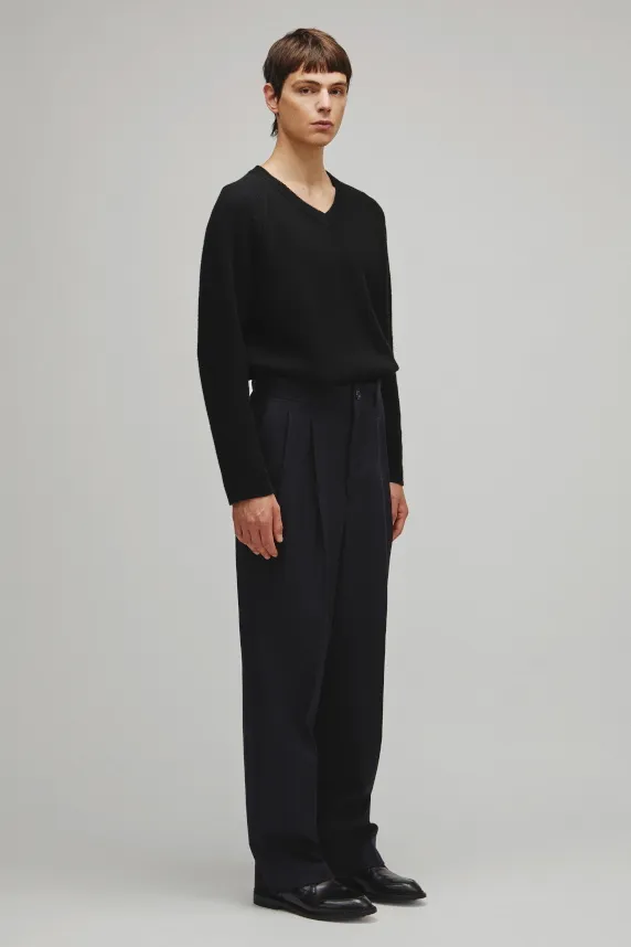 RERACS 2 TUCK WIDE SLACKS