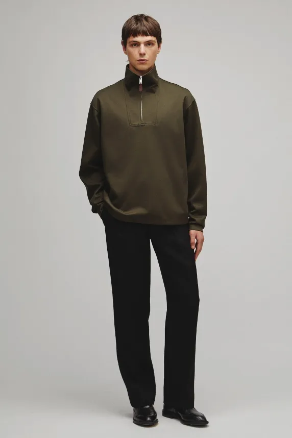 RERACS HALF ZIP PULLOVER