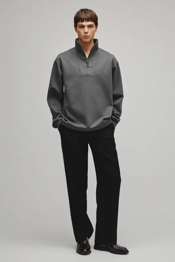 RERACS HALF ZIP PULLOVER