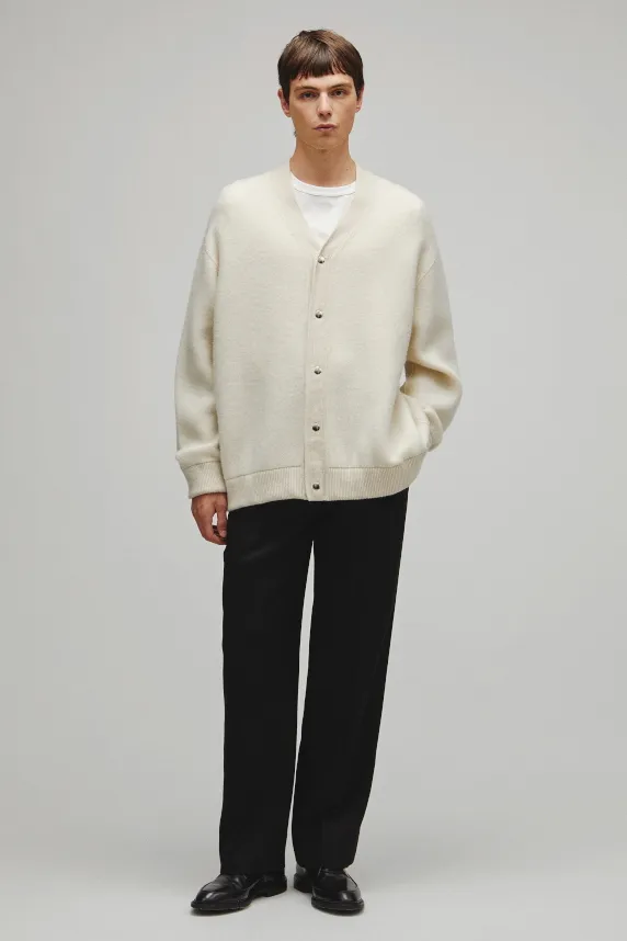 RERACS SNAP BUTTON KNIT CARDIGAN