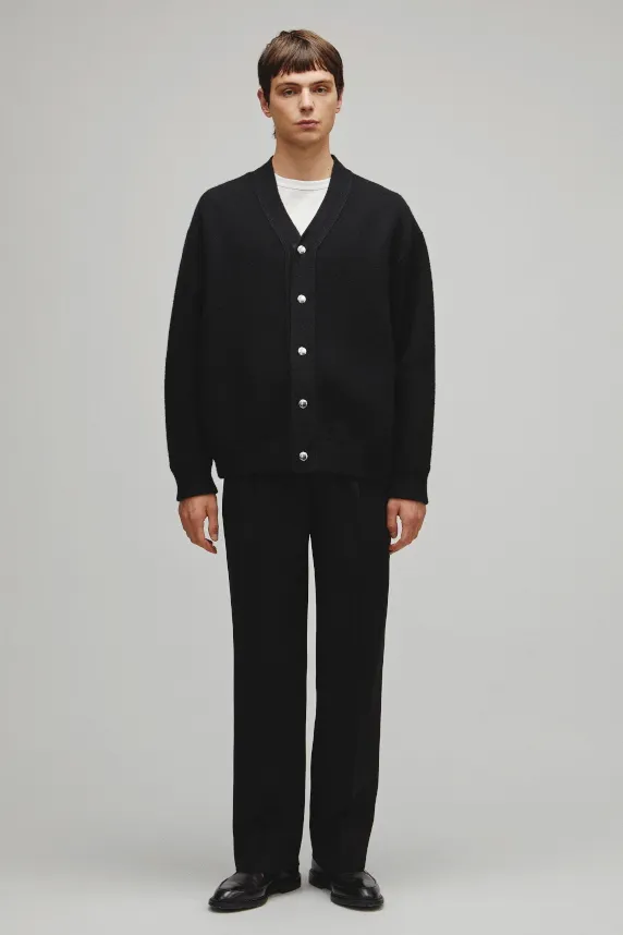 RERACS SNAP BUTTON KNIT CARDIGAN